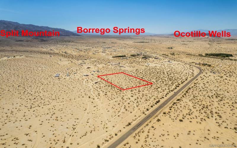 1 St, Borrego Springs, California 92004, ,Lot/land,For Sale,St,230008472
