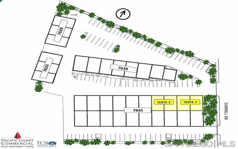 7645 Carroll Road, San Diego, California 92121, 2 Bedrooms Bedrooms, ,Commercial-off/rtl/ind,For Sale,Carroll Road,230013602